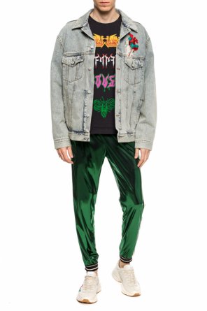 Patched denim jacket, zdjęcie 2 Patched denim jacket od Gucci